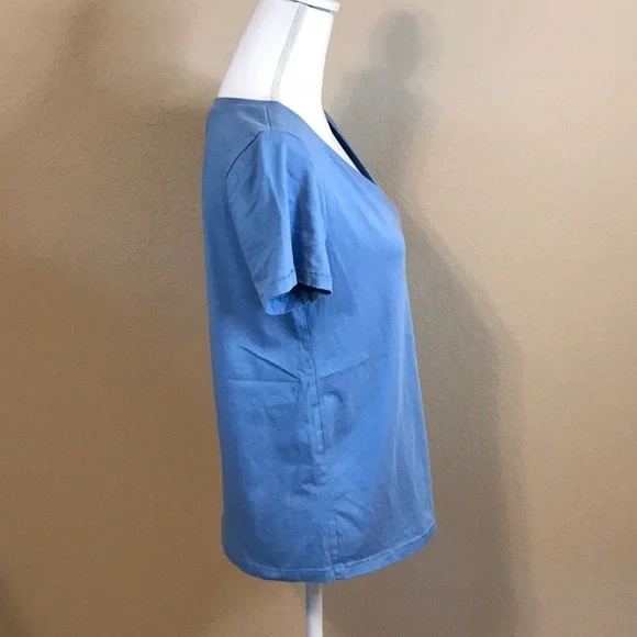 GAP Organic V-Neck Cotton T-Shirt - Picture 5 of 10